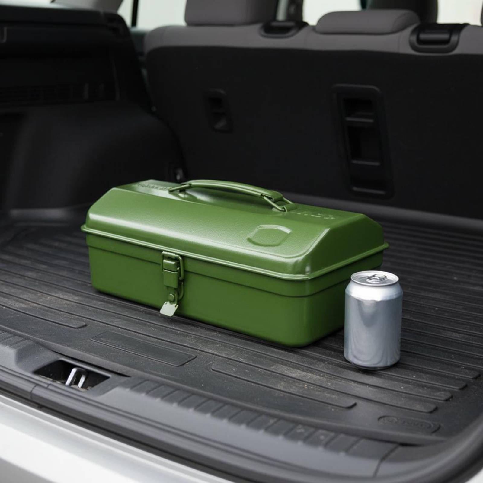 Tools Workshops - Iron Toolbox Heavy Duty Rigid Metal