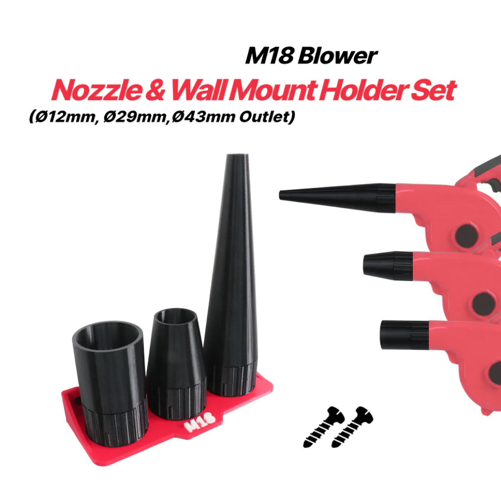 Blower Nozzle 3-Piece Set With - Milwaukee Drill M18 Fuel recension och pris