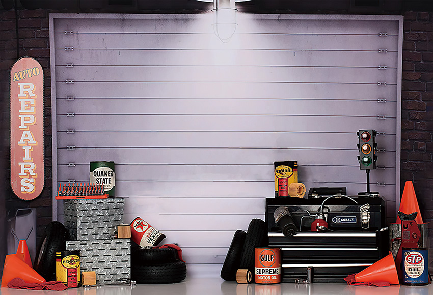Mehofond Auto Repairs Garage P - Workshop Tools Background recension och pris