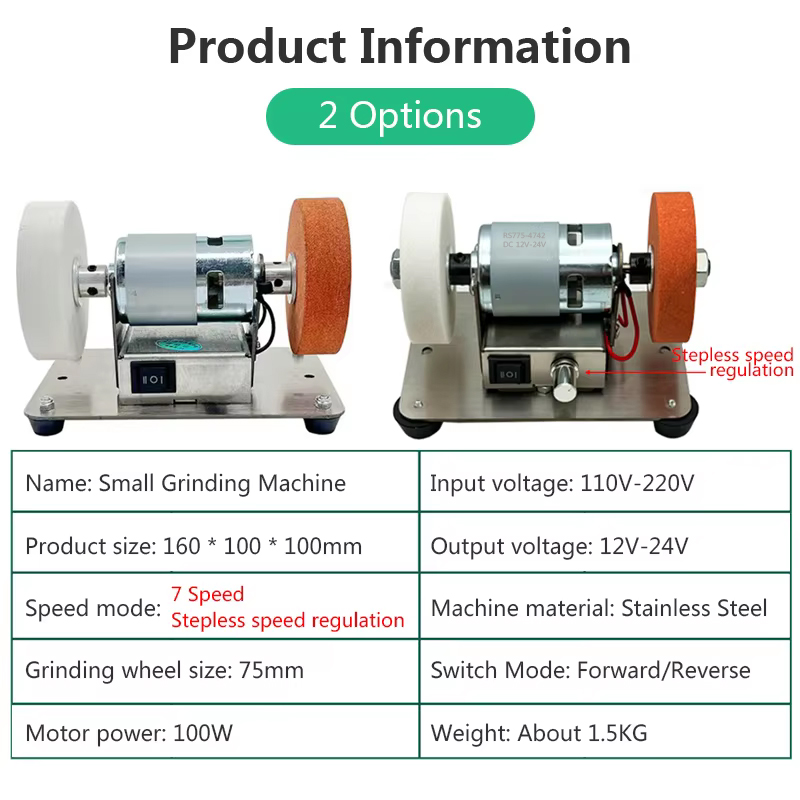 110V-220V Mini Grinding Machin - Workshop Tools Wood recension och pris