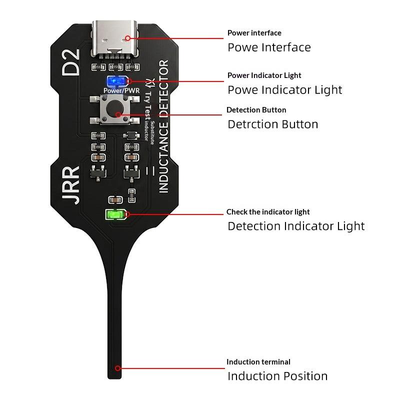 V2.0 Type-C Inductance Tester  - Workshop Tools Types recension och pris