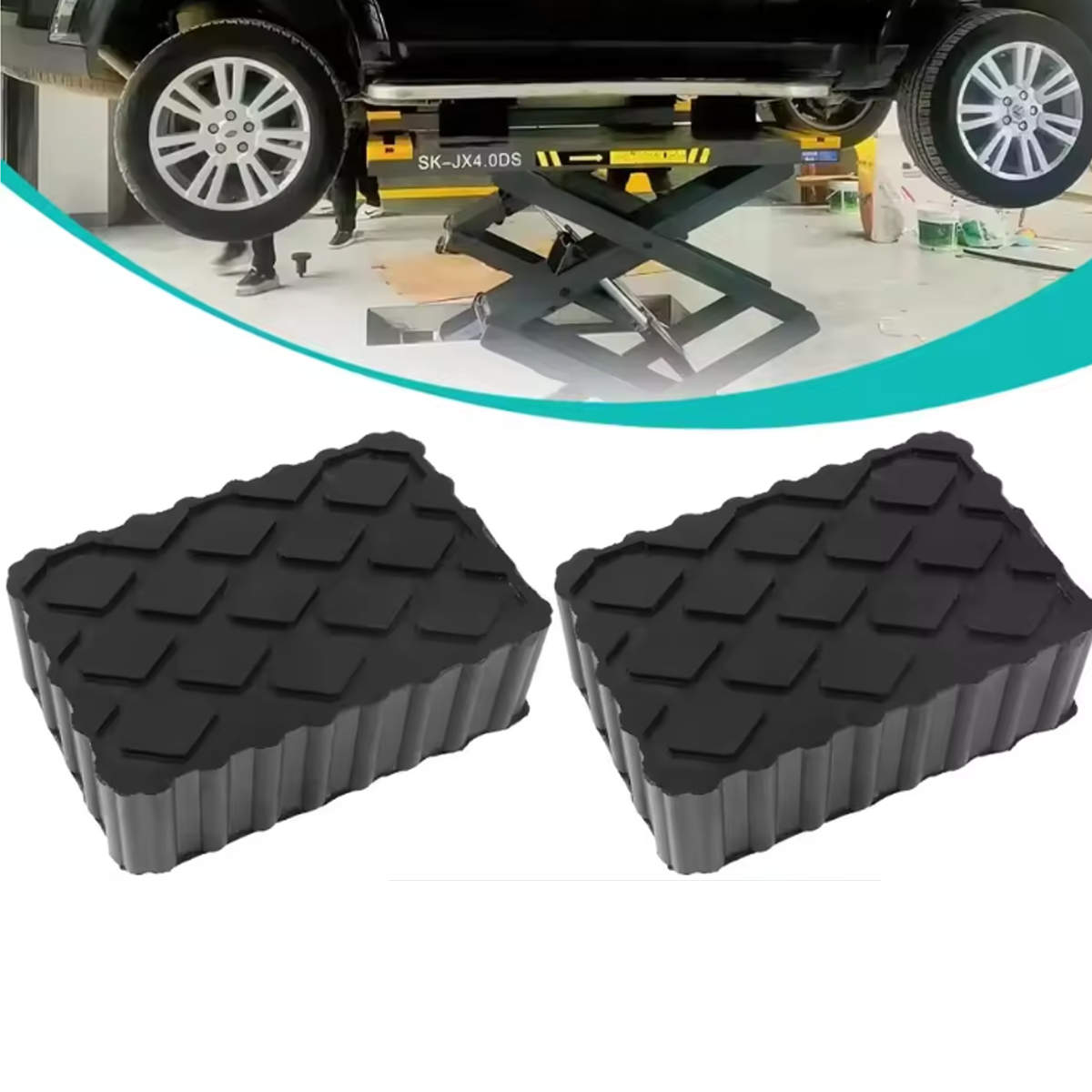 Rubber Jack Pad Lifting Lift C - Car Workshop Tools And Equipment recension och pris