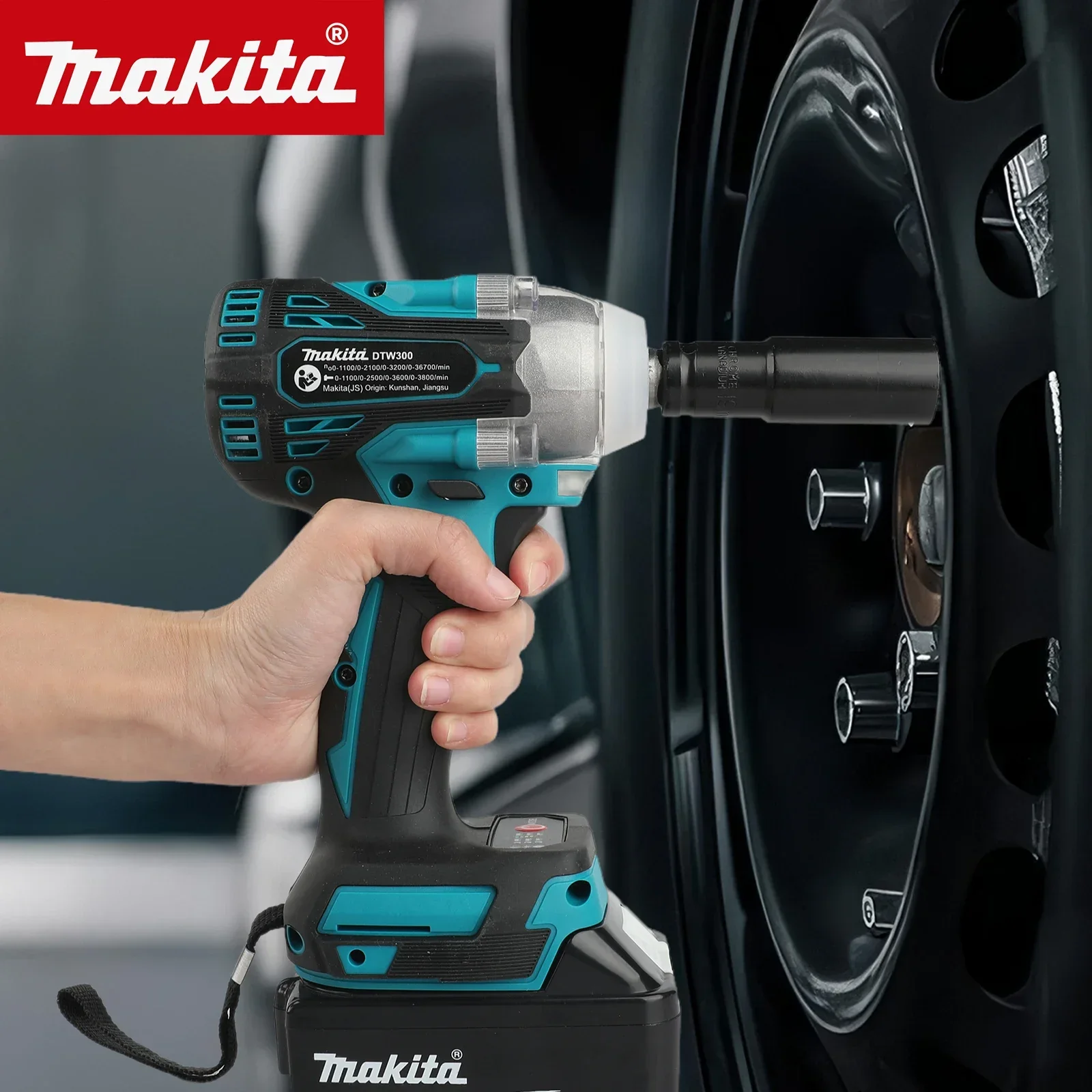 For Makita DTW300 330N·m Impac - Makita Drill Dtw300 recension och pris
