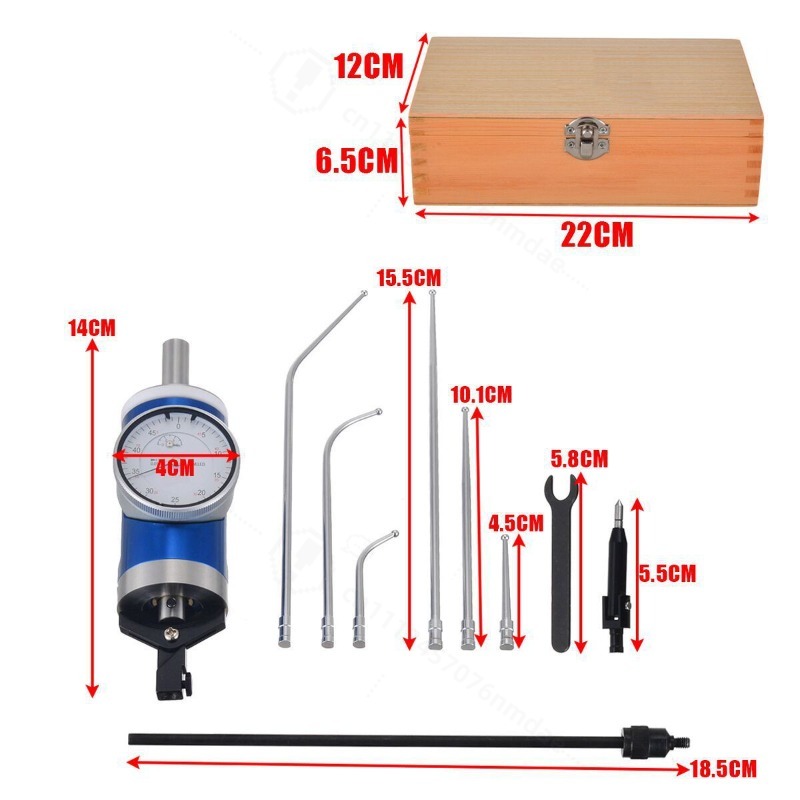 Blue Industrial Lever Dial Ind - Workshop Tools Center recension och pris