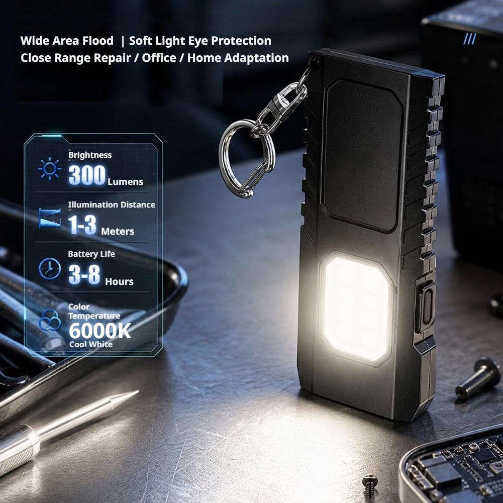 Mini Edc Keychain Flashlight U - Tools Workshops recension och pris