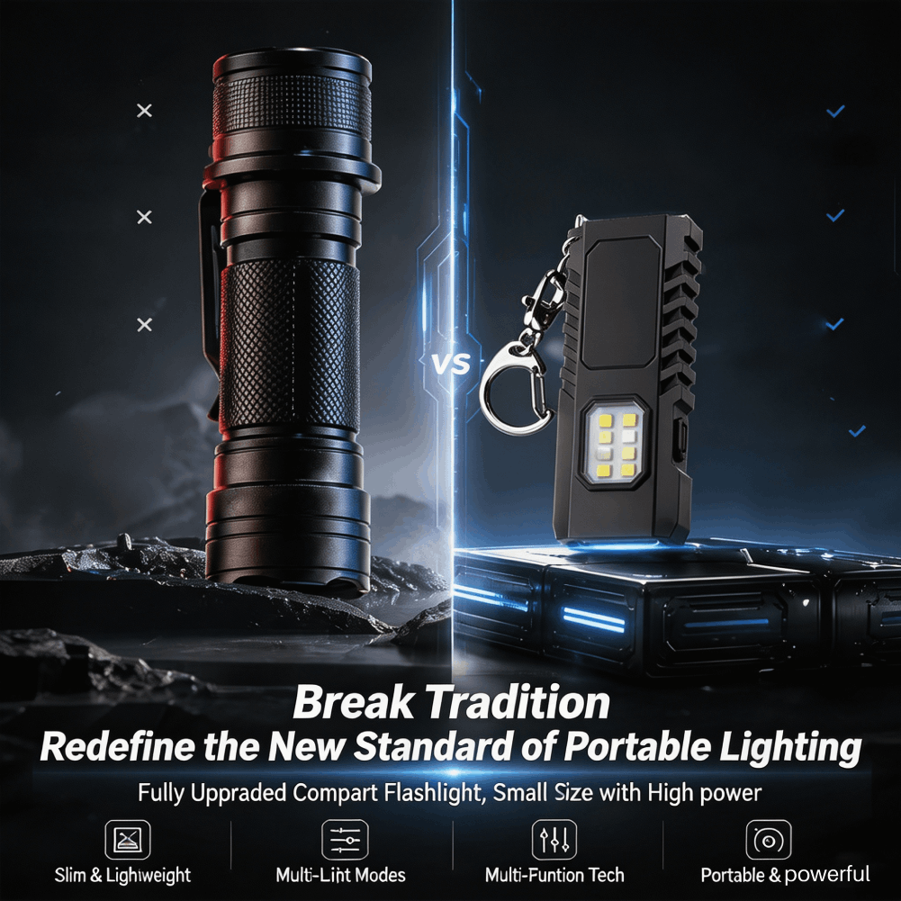 Mini Edc Keychain Flashlight U - Tools Workshops recension och pris